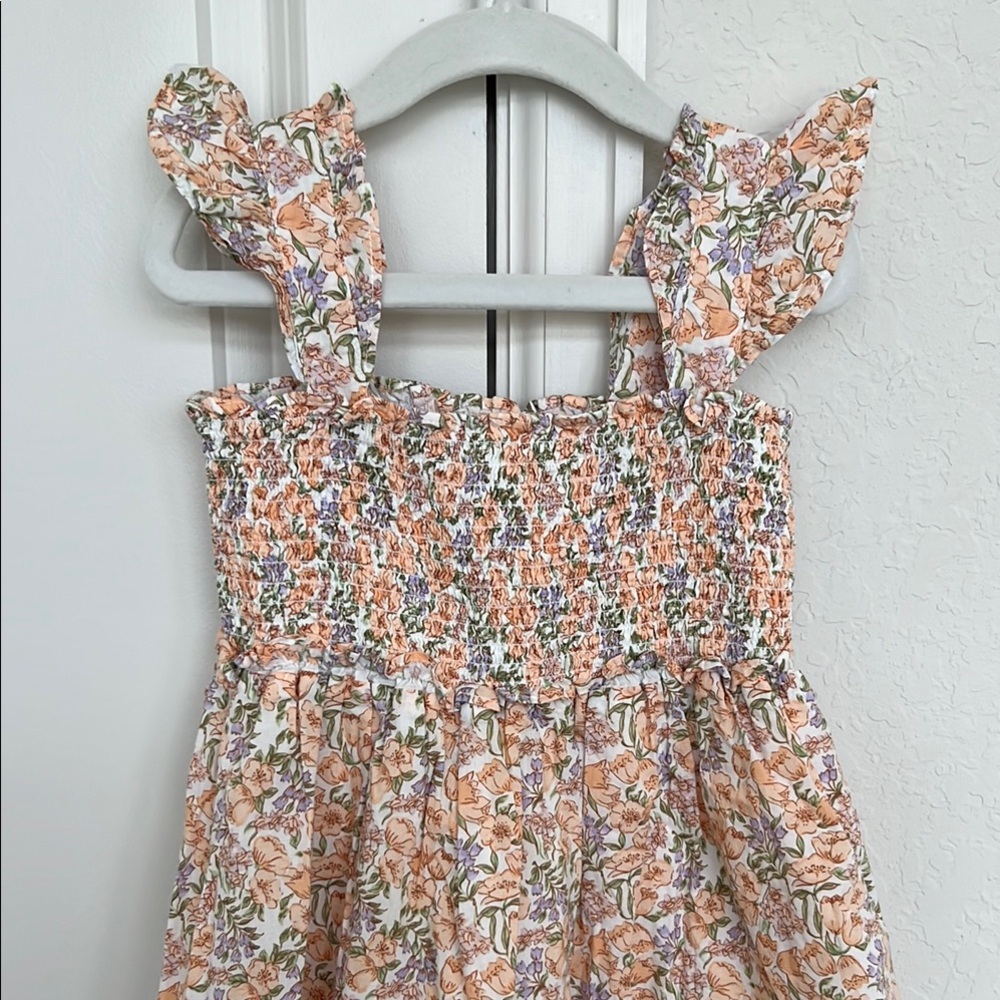 Janie and Jack Floral Smocked Dress